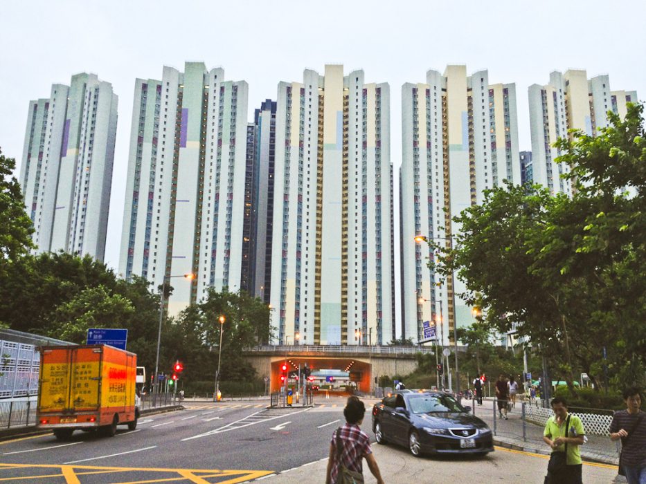 Suburban Transit Orientated Development in Hong Kong's Shatin District