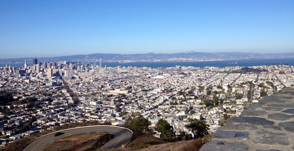 Panorama of SF from Twin Peaks (My Photo)